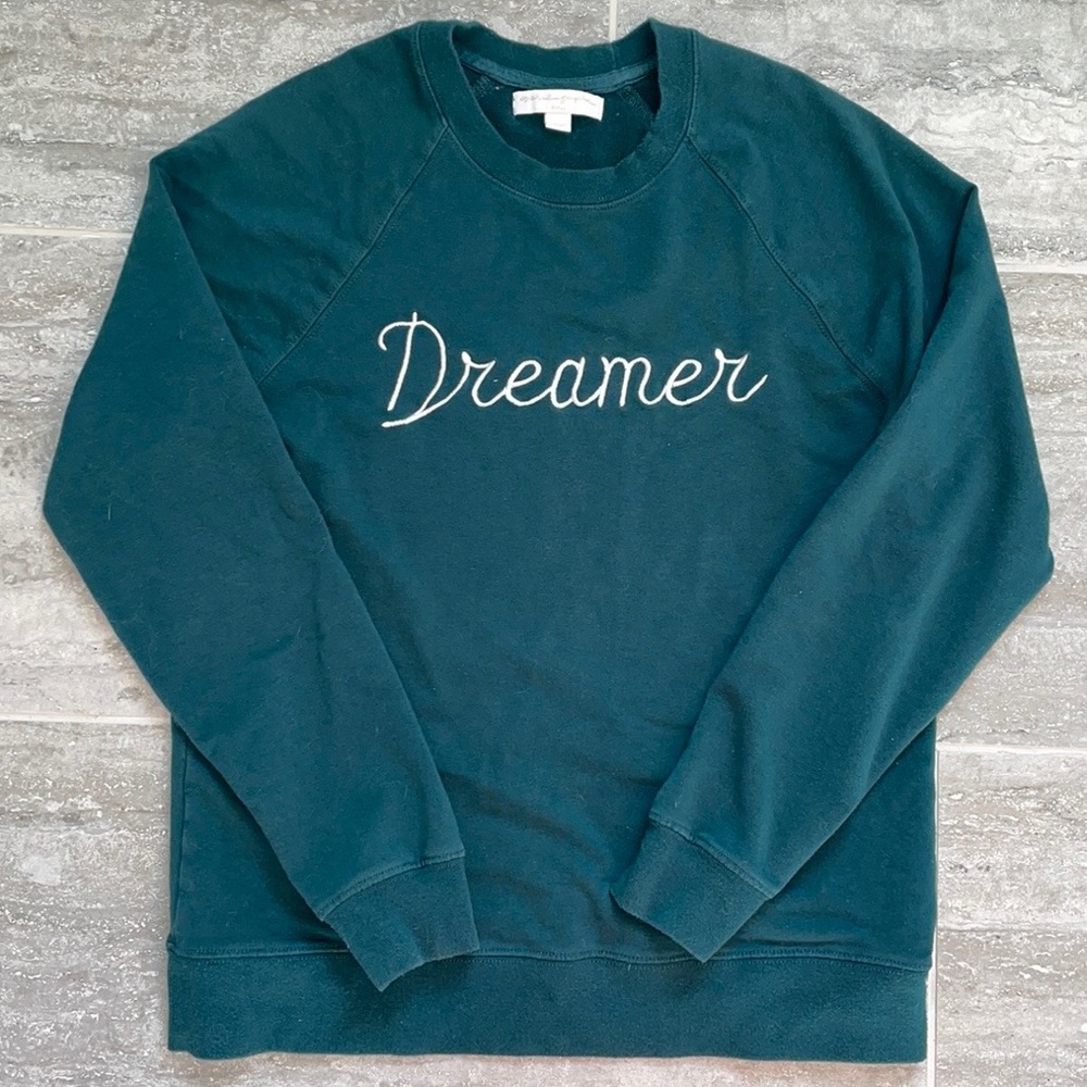 Spiritual Gangster Green Sweatshirt, Small